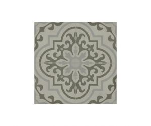  Decor placa portelanata D_SEGNI BLEND TAPPETO 8 GRIGIO 20x20 CM