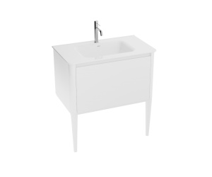Corpuri baza cu lavoar Mobilier de baie cu lavoar 80 cm alb