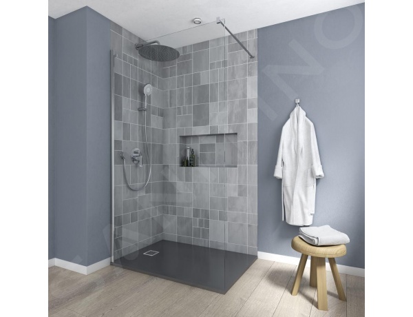 Paravan de sticla Walk-In Ideal Standard 80x195 cm