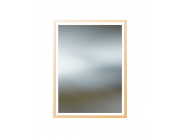 Oglinda HEBE Gold cu LED 60x80