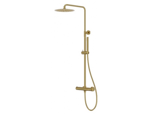 Coloana Dus Orion Brushed Gold